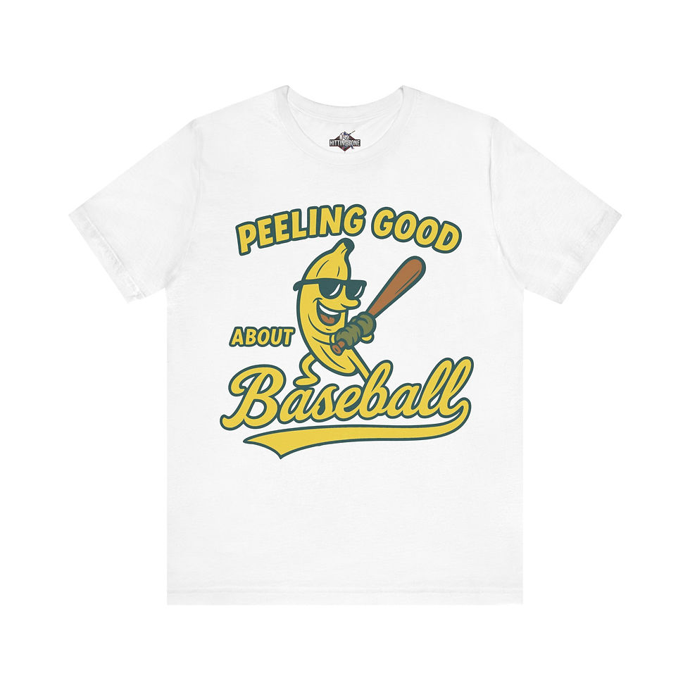 banana baseball funny shirt