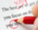 Correcting grammar and spelling errors i