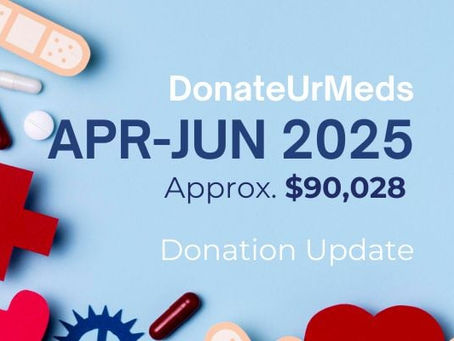 Apr-Jun 2025 : Donations Received