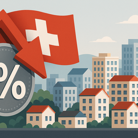 Taux d'intérêt négatifs en Suisse : quel impact sur l'immobilier en Suisse romande ?