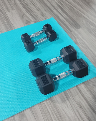 Strength training with weights