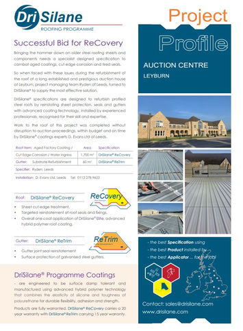 Project Profile - Auction Centre Leyburn
