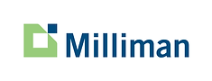 Milliman logo, a leading actuarial consulting firm participating in the 2024 ADI conference.