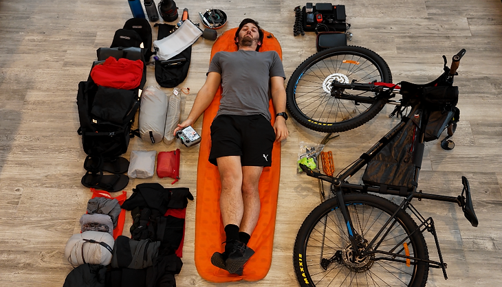 Solo bikepacking trip across rural China at the beginning of a long-distance cycling journey