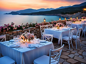 Taverna Beach Wedding Parga Preveza Ionian Greece