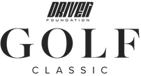 Driven Foundation Golf Classic logo in charcoal