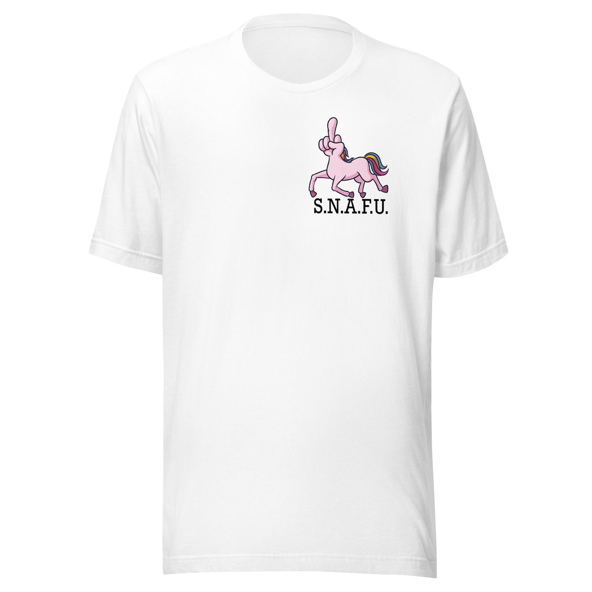 UNISEX DRINKING TEE - SNAFUNICORN