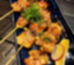 Arranged Food and Objects