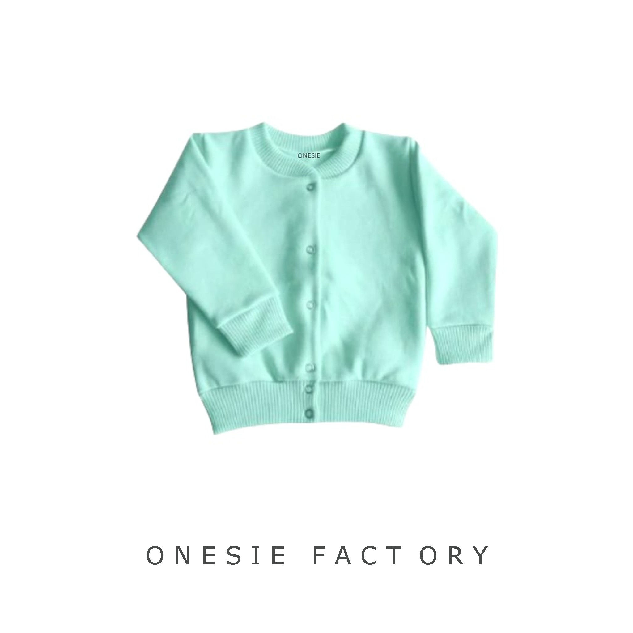 CARDIGAN AFRANELADO VERDE AGUA