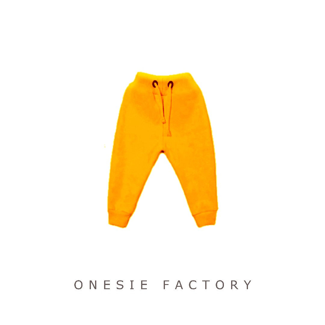 JOGGER AFRANELADO - AMARILLO ORO