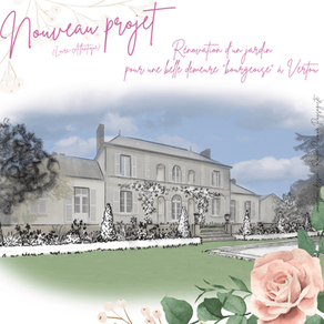 Nouveau projet : rénovation de jardin pour une belle demeure bourgeoise à Vertou (Loire-Atlantique)