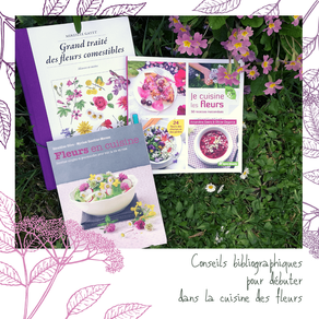 Fleurs comestibles : conseils bibliographiques