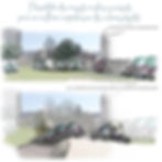 Croquis "à tiroirs" pour expliquer la multiplicité des plans