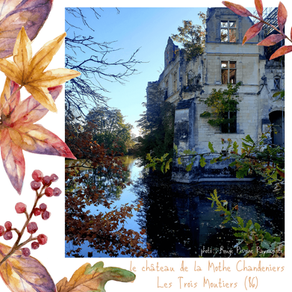 Ruine vivante : le château de la Mothe Chandeniers, aux Trois Moutiers (86)