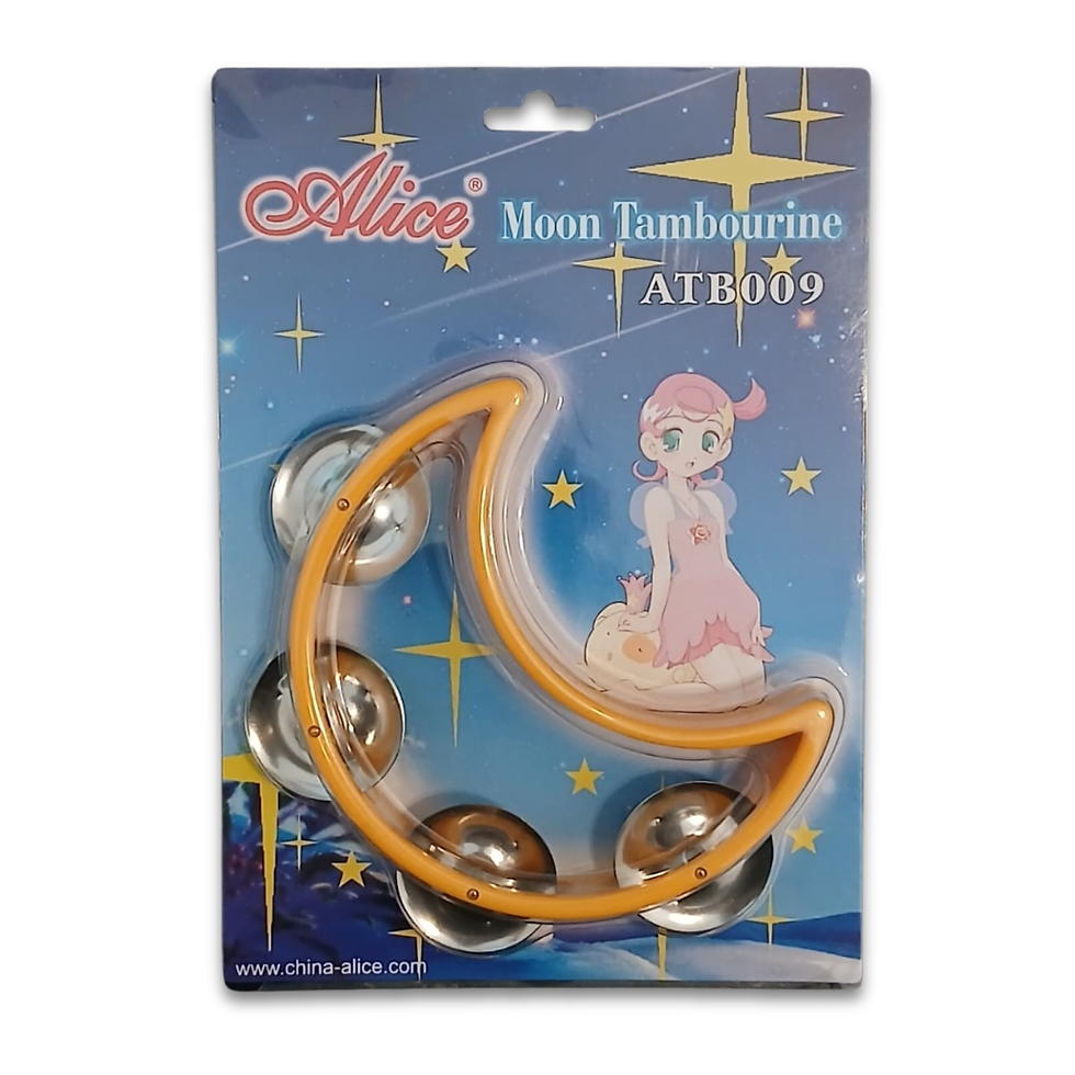 Miniatura: PANDERETA P/ NIÑO MOON TAMBOURINE ATB009 ALICE