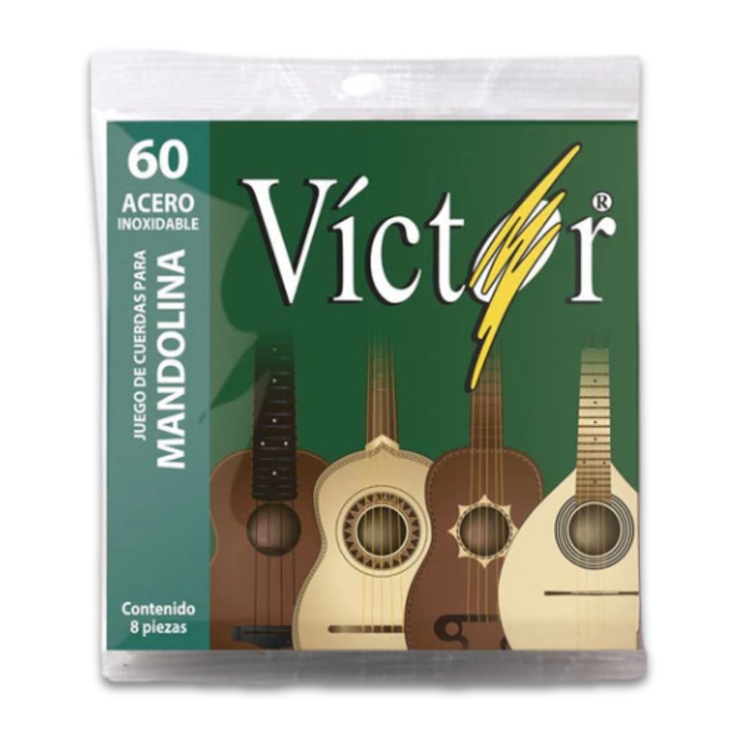 CUERDAS P/ MANDOLINA VCMA-60 VICTOR