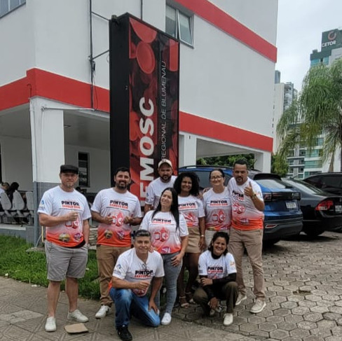 A campanha Pintor Sangue Bom da ABRAPP criou uma forte corrente de solidariedade que tomou conta da região Sul, unindo Santa Catarina, Paraná e Rio Grande do Sul entre fevereiro e março de 2026