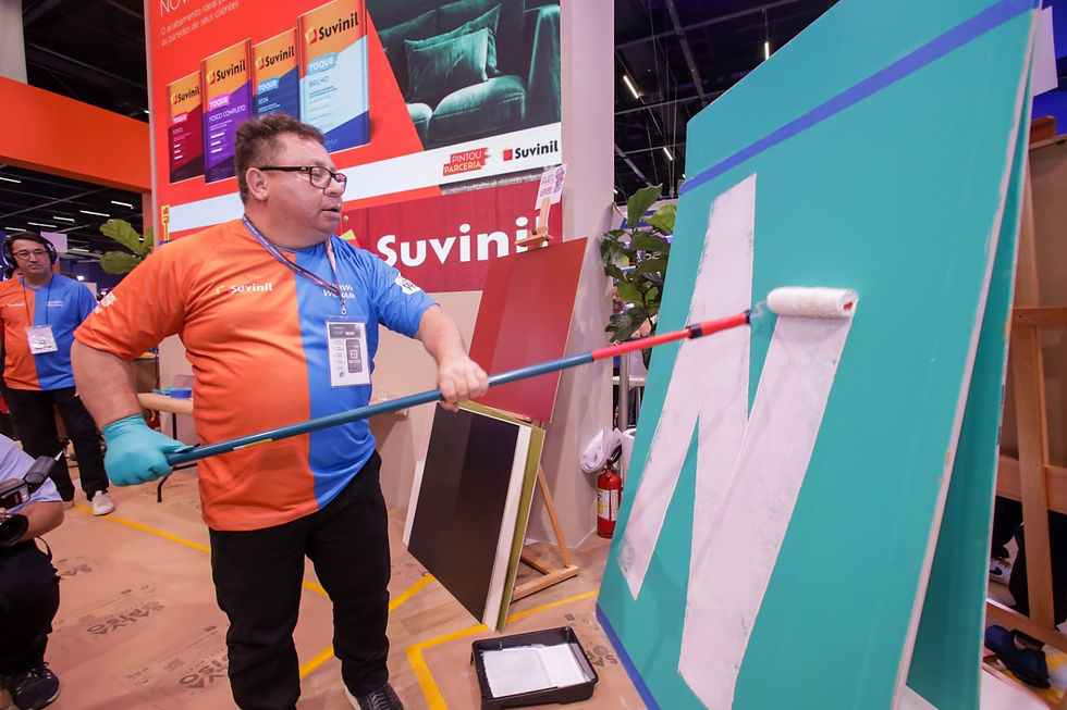 Suvinil e Sherwin-Williams Transformam a Feicon 2026 em Polo de Capacitação e Experiência Profissional