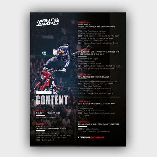 25 Years NIGHT of the JUMPs Magazine | Nightofthejumps