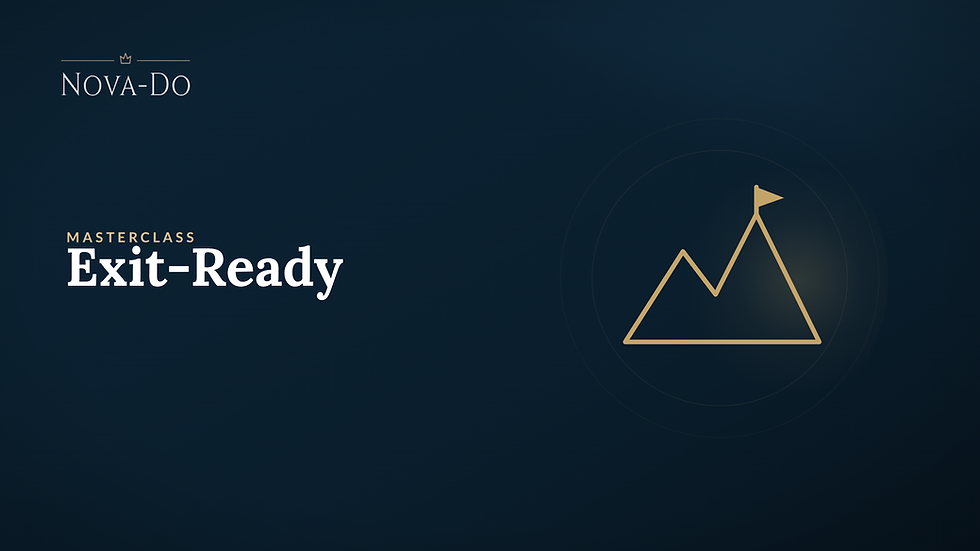 Masterclass: Exit-Ready