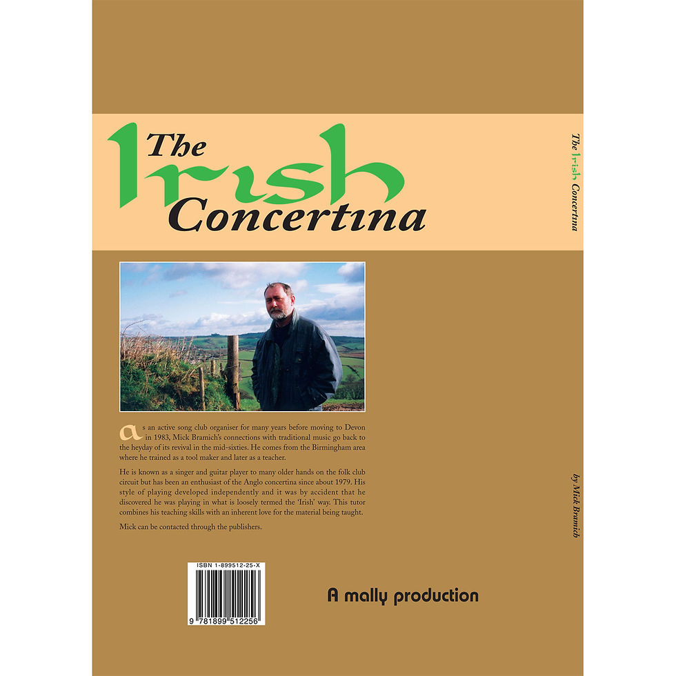 Thumbnail: The Irish Concertina Book and CD - Mick Bramich
