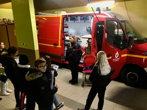Les Cadets de la Sécurité à la caserne