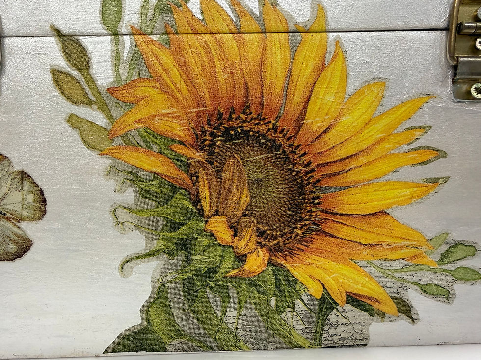 Thumbnail: Sunflower Bits and Pieces Box