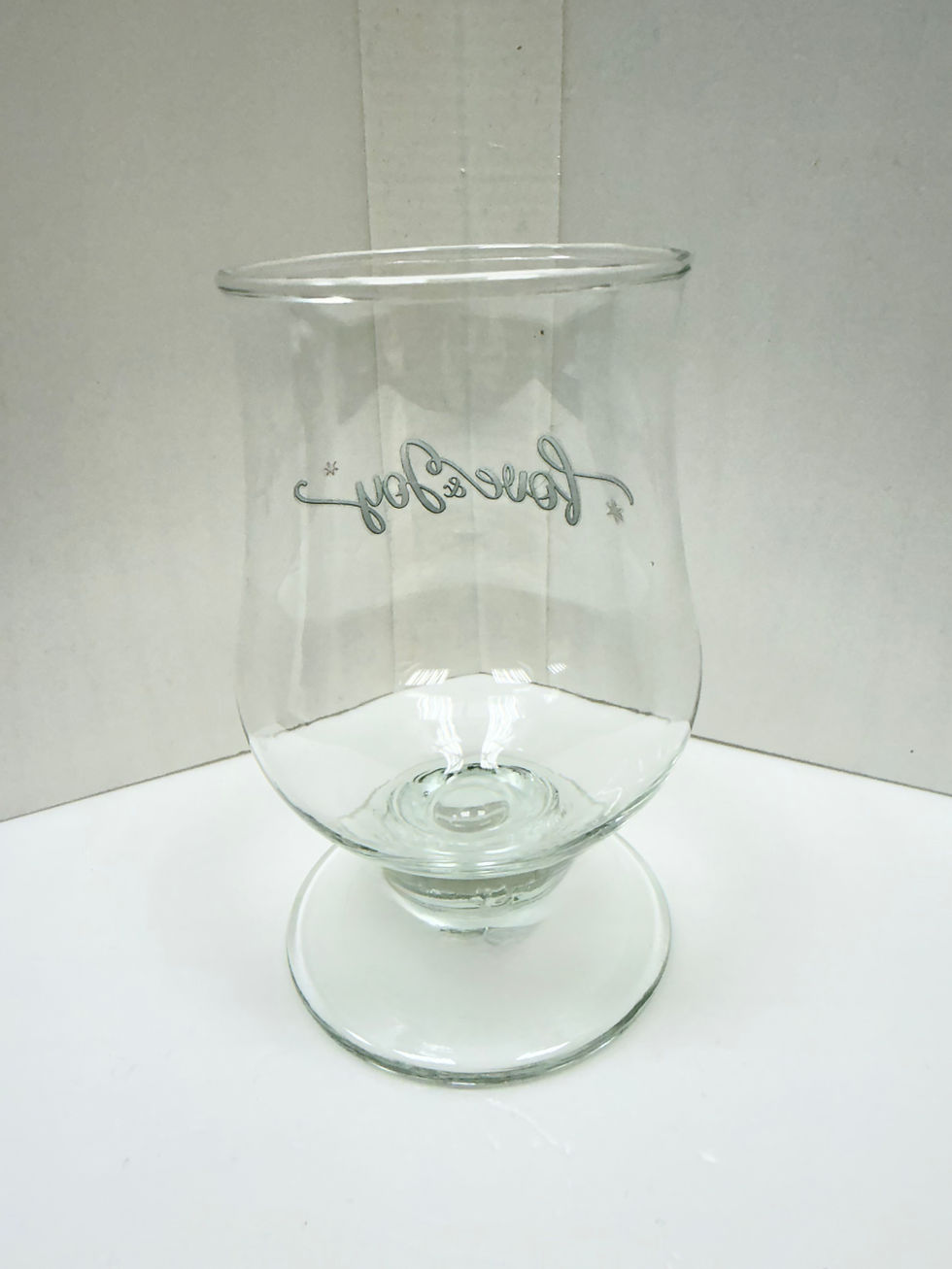 Thumbnail: 🎄 Upcycled Tulip Glass Set with Festive Christmas Quotes