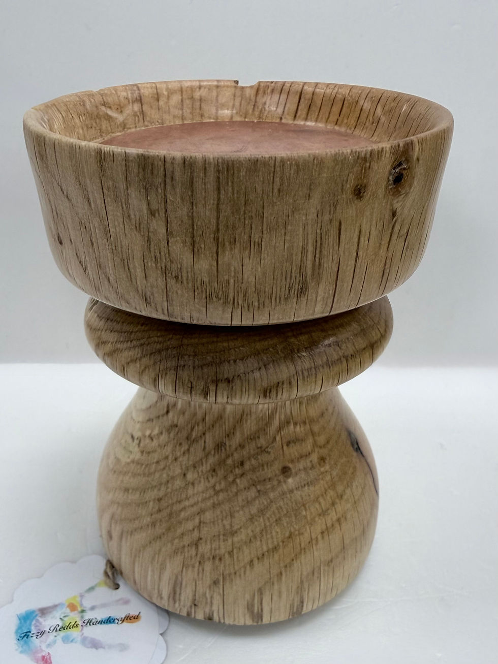 Thumbnail: Characteristic Oak Candle Holder