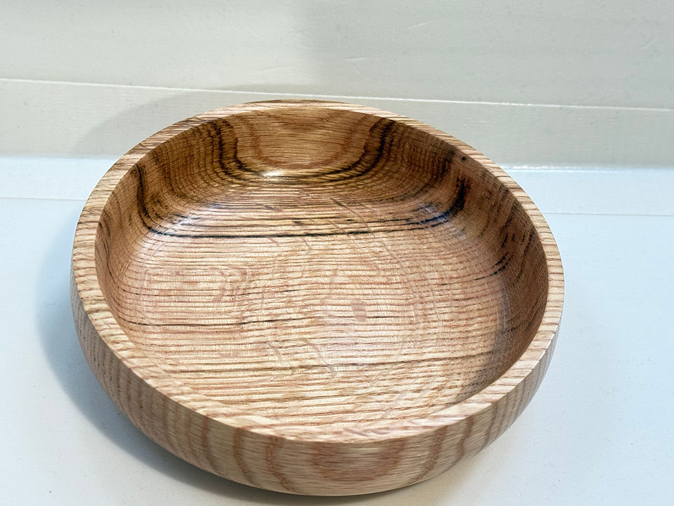 Thumbnail: Red Oak Wood Bowl