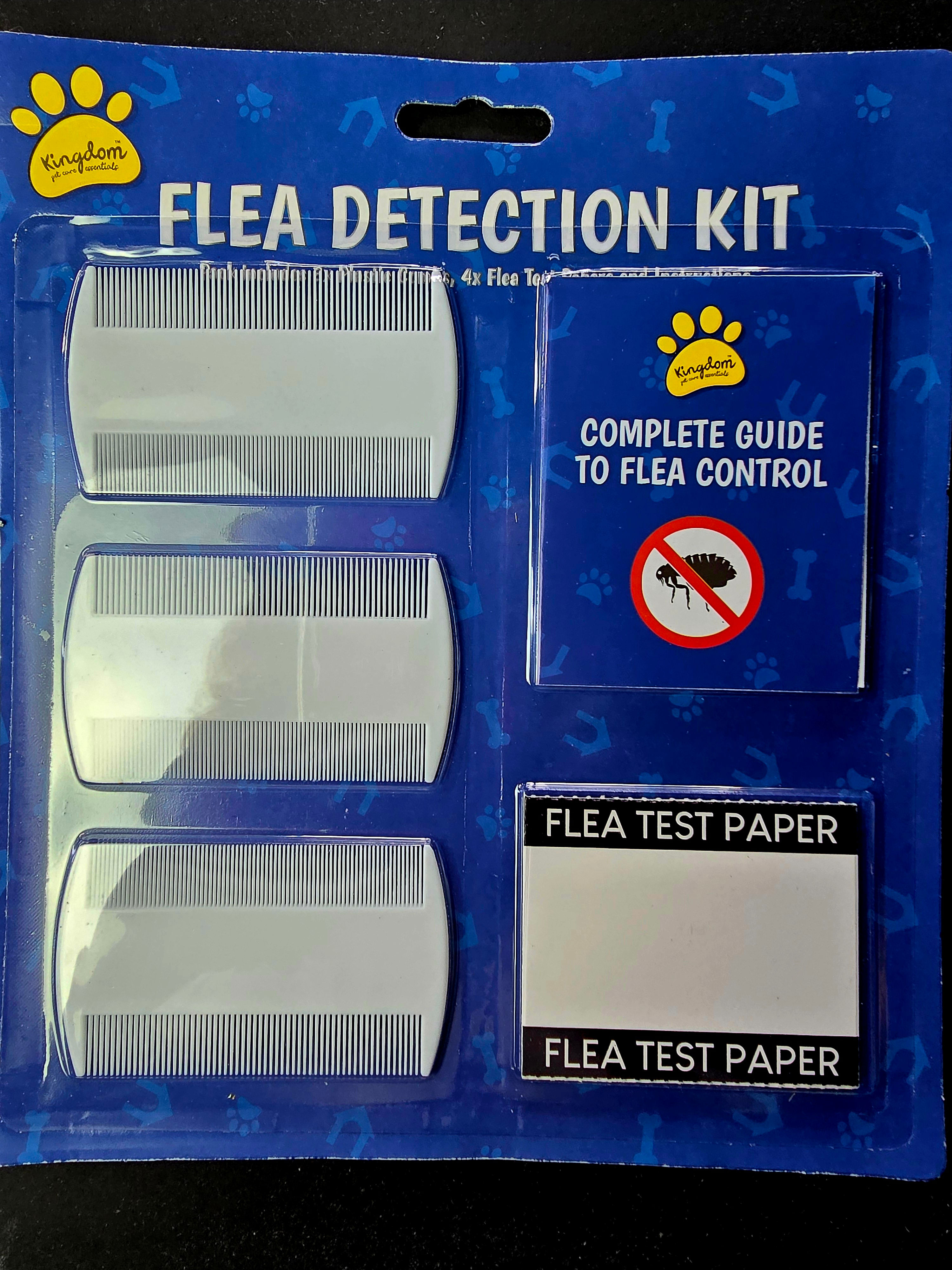 FLEA DETECTION AND GROOMING COMB SET For PUPPY DOG CAT PETS
