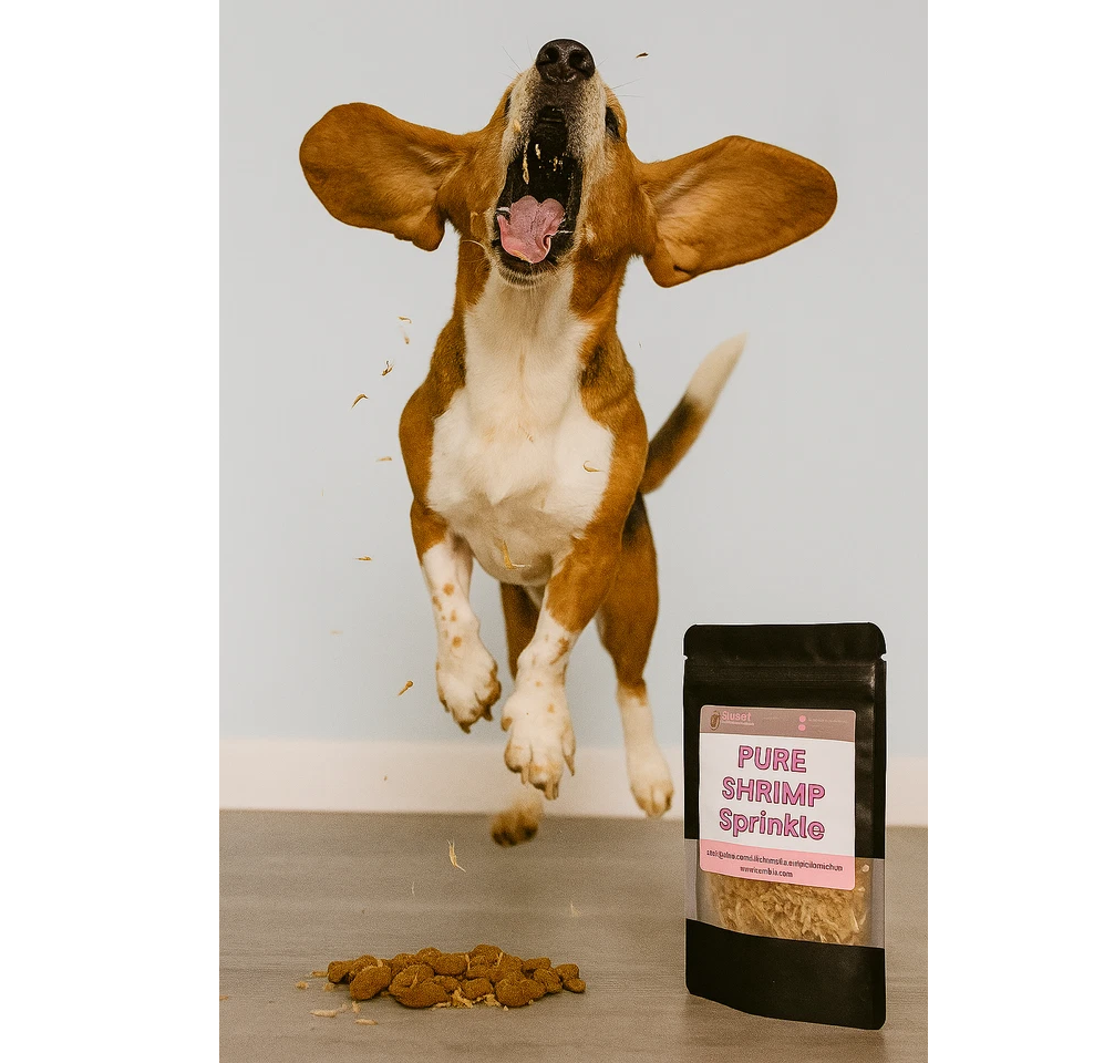 Natural Dog Food Shrimp Sprinkle Supplement