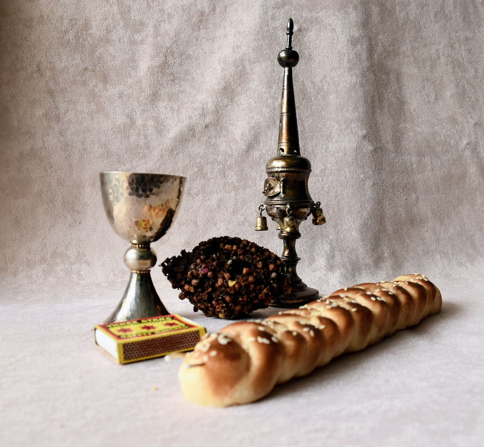 תמונה ממוזערת: Havdalah Challah Candle - "Havchallah"