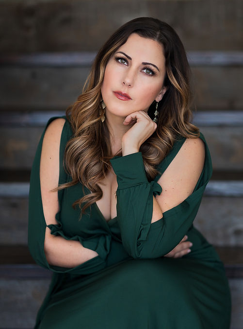 Portrait of Liz, owner of blush boudoir photography
