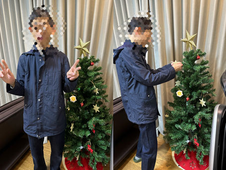 クリスマスツリーを飾りました☆彡