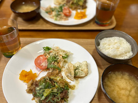 本日の夕食です🍚