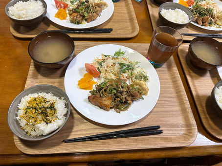 本日の夕食です!(^^)!