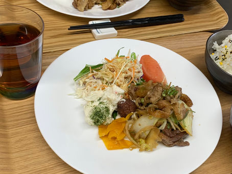 本日の夕食です。