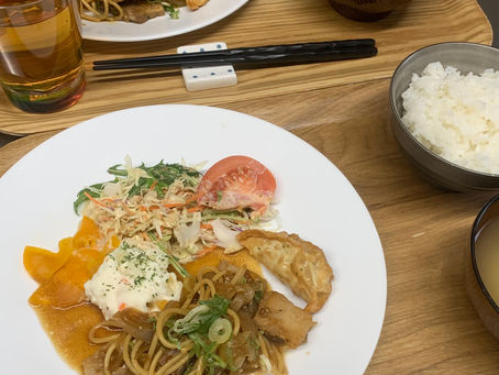 本日の夕食です。