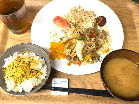 本日の夕食です。