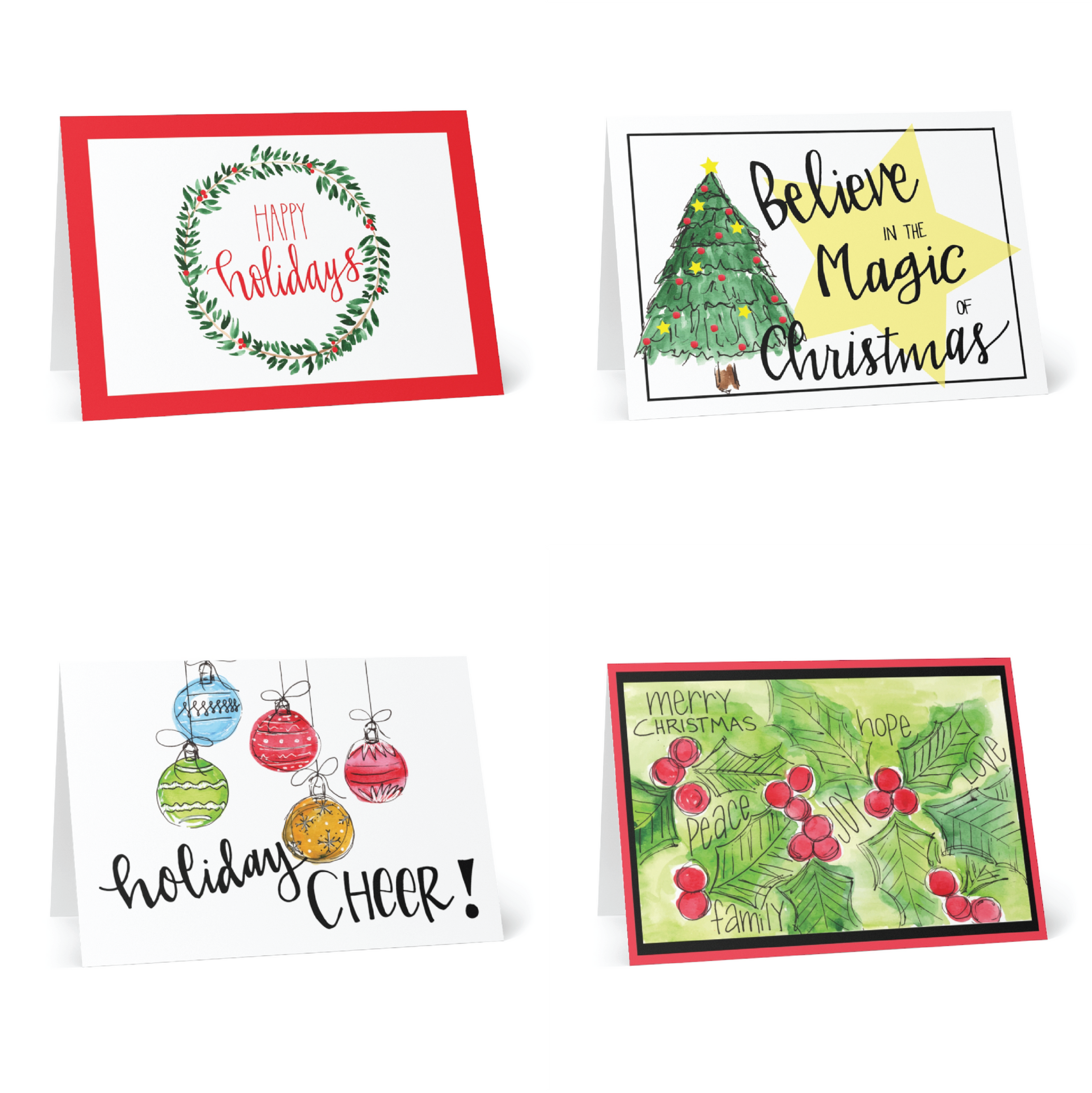 Holiday Cards (pkg/8) - Holiday Collection