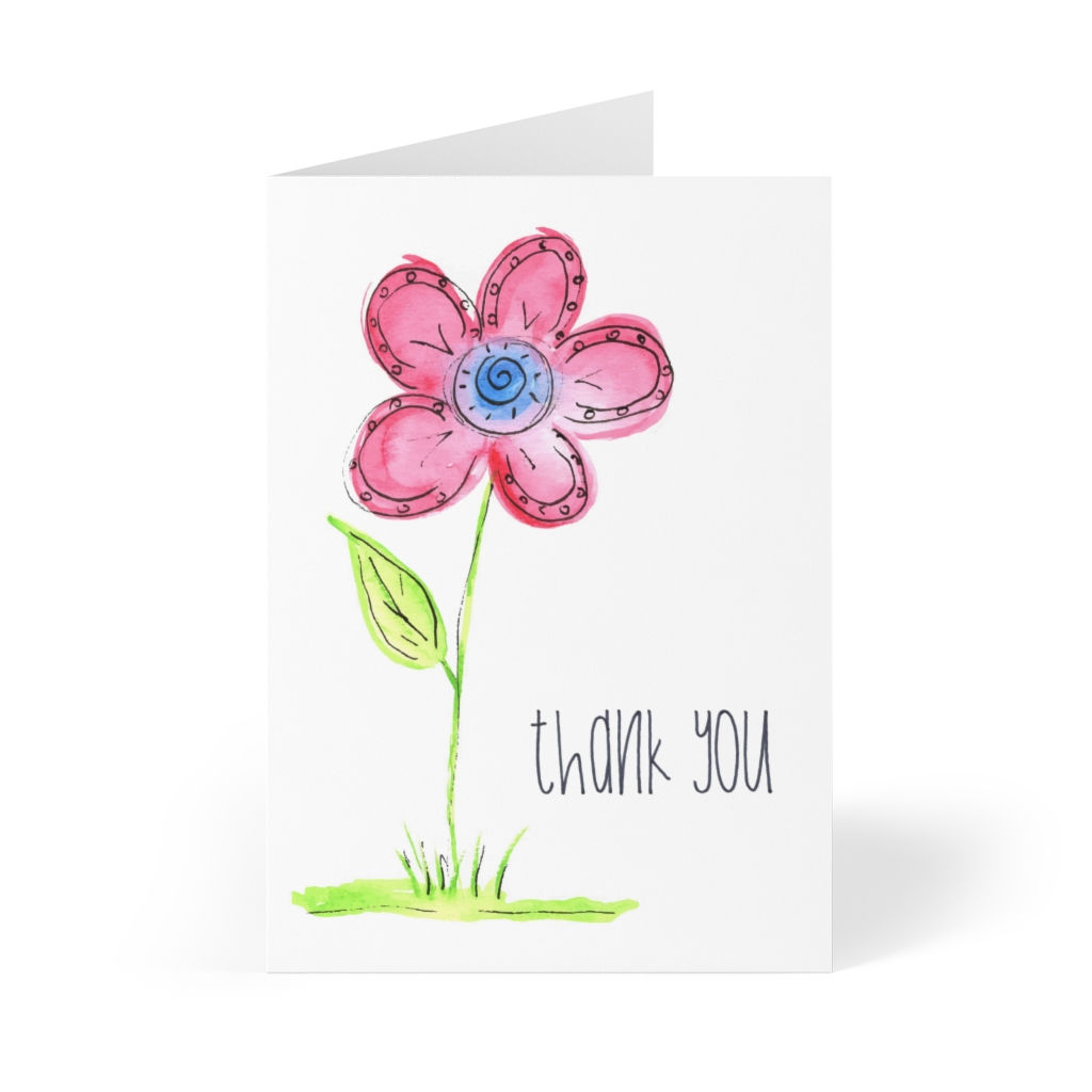 Thank You  Pink Daisy