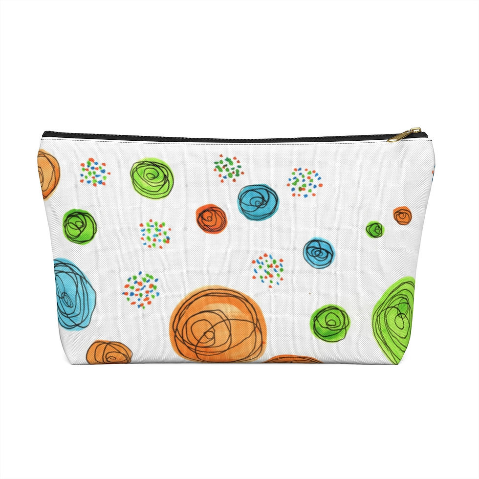 Thumbnail: Pouch w/T - bottom - Circles