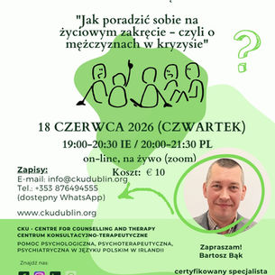 „Męskie Gadki”: Jak poradzić sobie na życiowym zakręcie - czyli o mężczyznach w kryzysie
