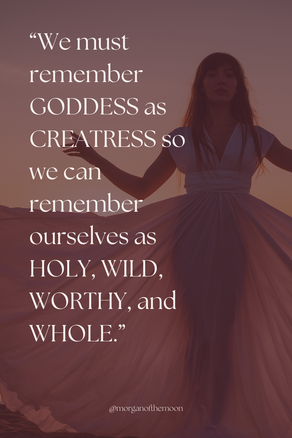 of Woman & Goddess: Why We Need Goddess Spirituality