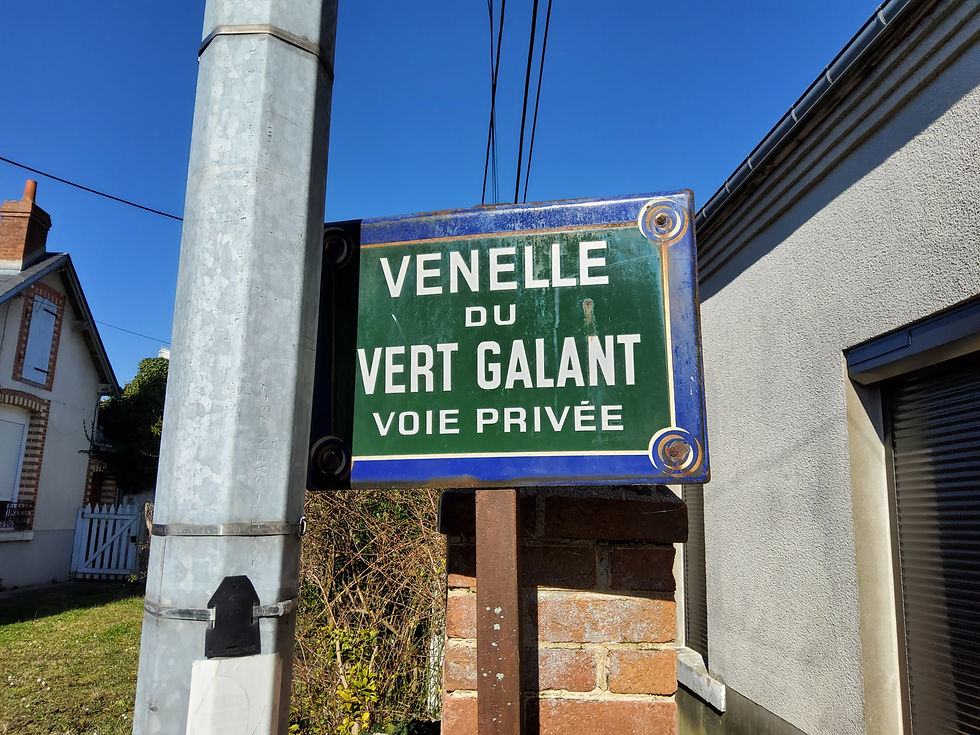 Venelle du Vert Galant à Orléans