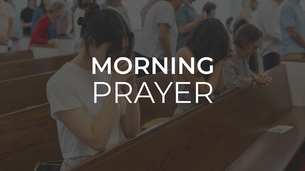 Morning Prayer Service