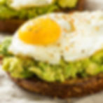 avocado toast with eggs high protein breakfast ideas
