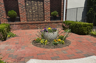 Columbarium at St. Matthew's Episcopal Church in Sterling, Virginia for interment of ashes.