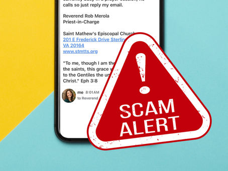 Scam alert how to spot church email scams